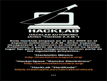 Tablet Screenshot of hacklab.espora.org