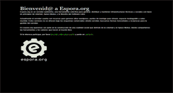 Desktop Screenshot of indy.espora.org